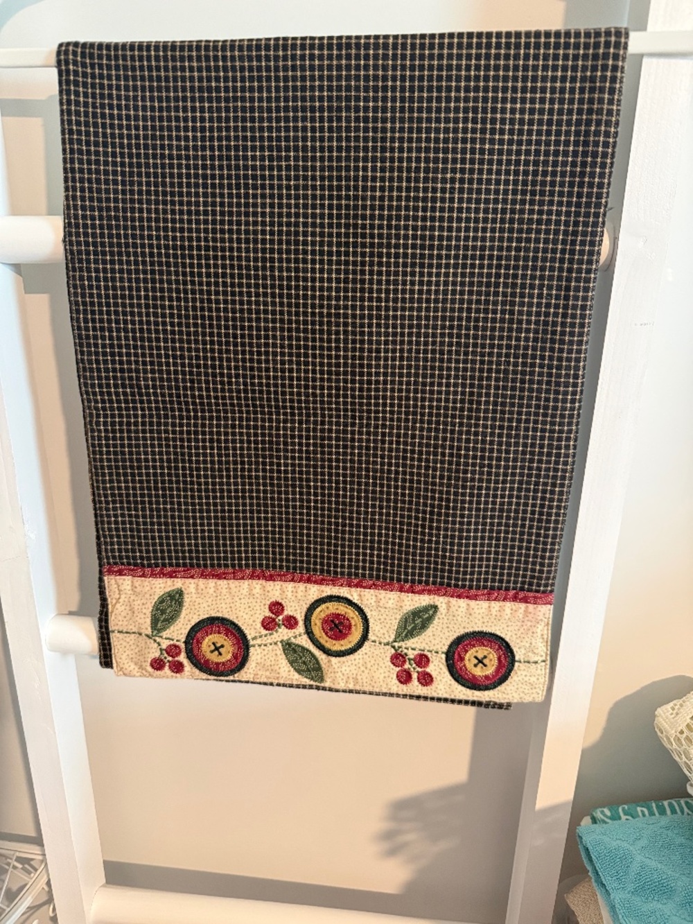 Multicolor Table Runner, Sz; 13 x 34